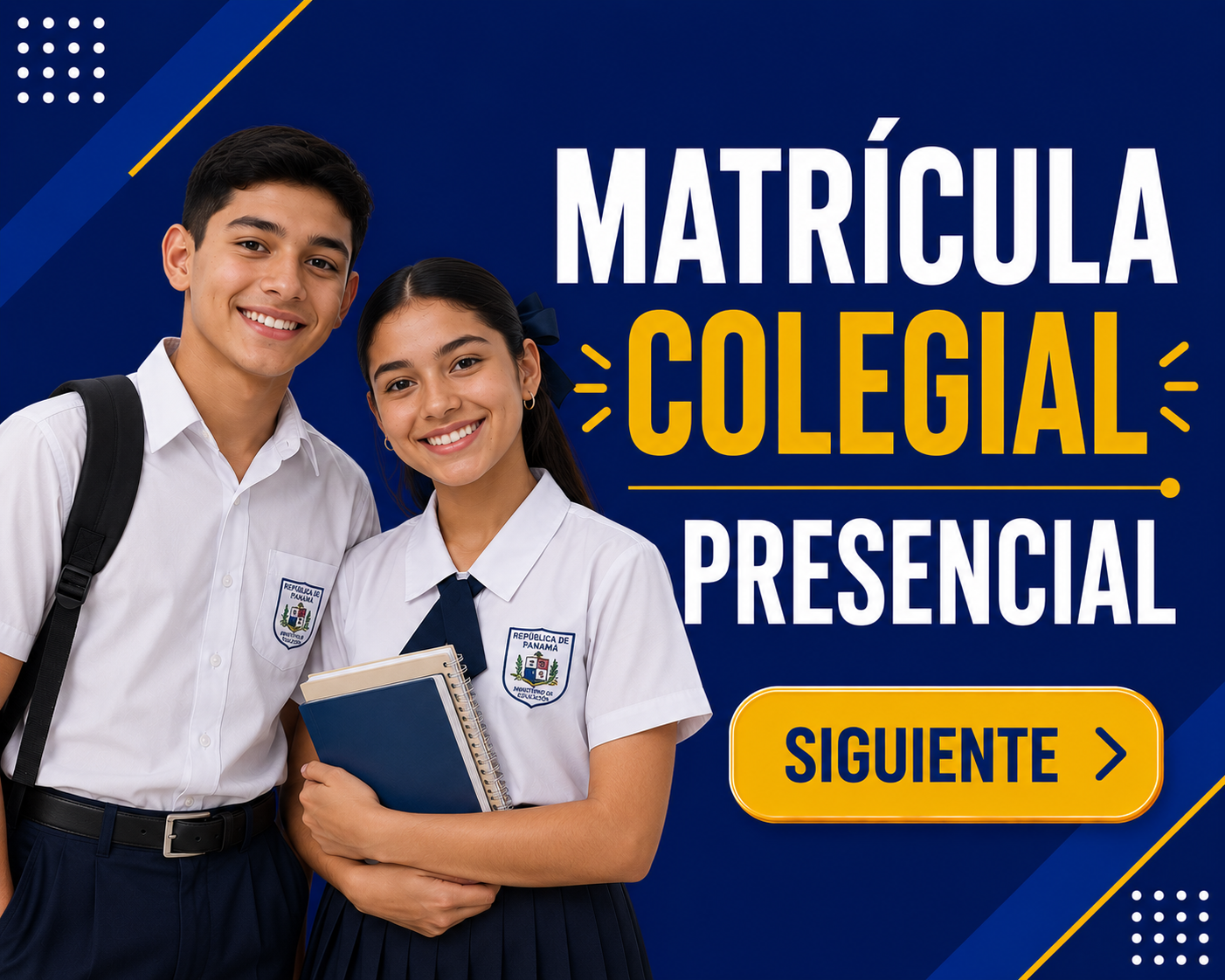 Matrícula Colegial Presencial